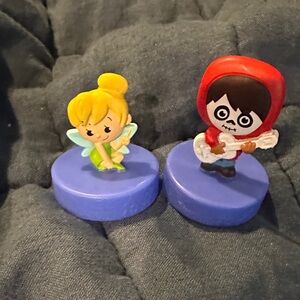 McDonald’s Disneyland 70th Anniversary Toy Figurines Tinkerbell and CoCo